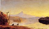 Lake Scene, Mount Chocorua by Jasper Francis Cropsey